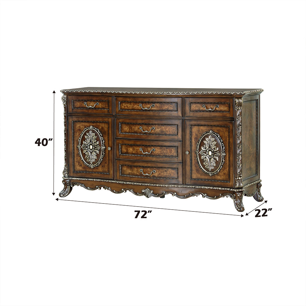 ACME Devany Dresser – close-up – Lusso Furniture Miami
