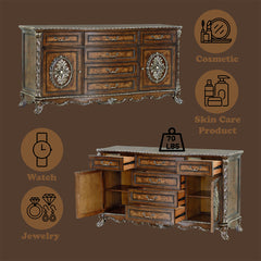 ACME Devany Dresser – alternate view – Lusso Furniture Miami