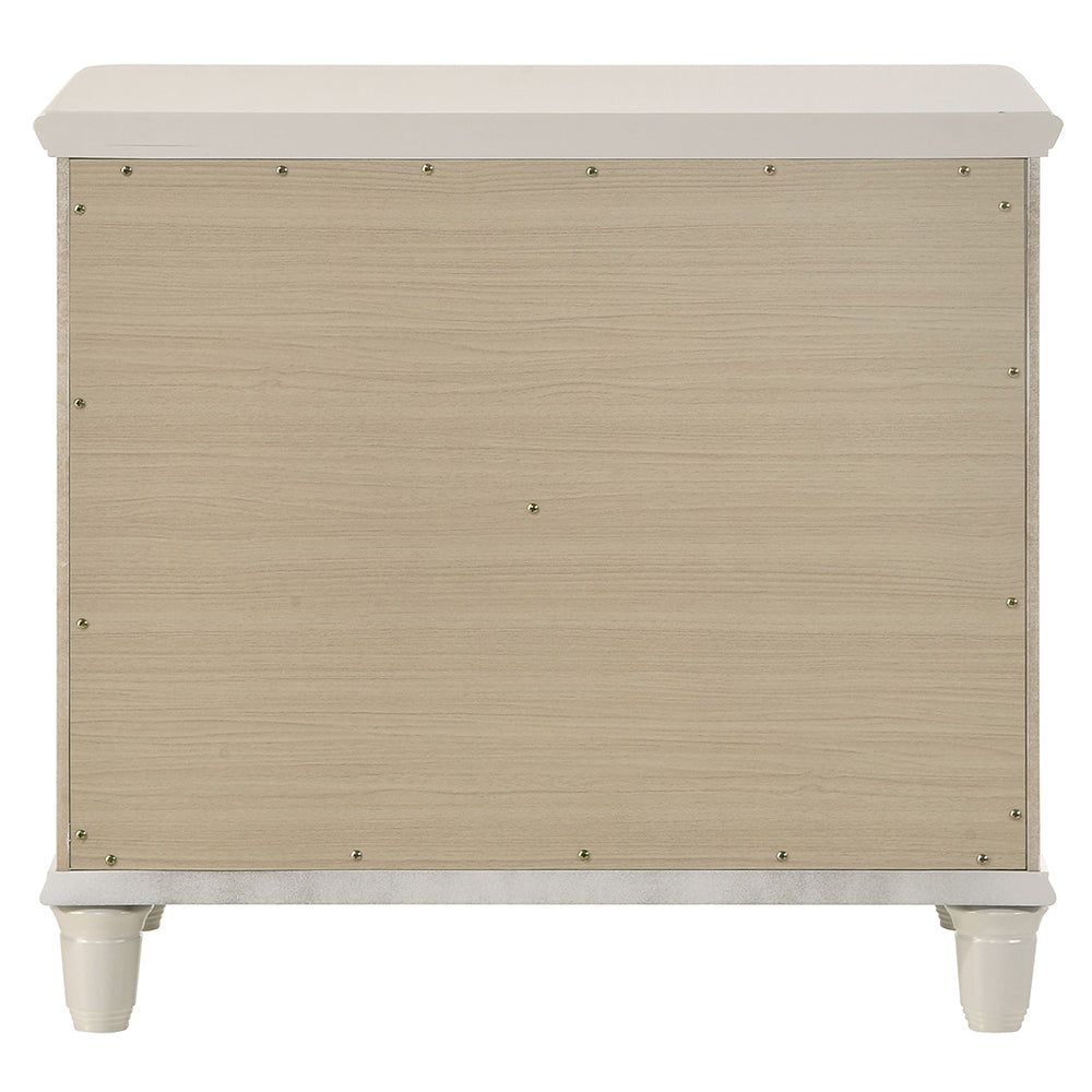 ACME Laveda Nightstand – room setting – Lusso Furniture Miami