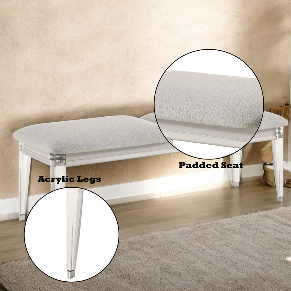 ACME Laveda Bench – detail – Lusso Furniture Miami