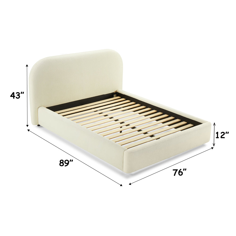 ACME Arden Upholstered Bed – view 15 – Lusso Furniture Miami