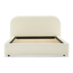 ACME Arden Upholstered Bed – side view – Lusso Furniture Miami