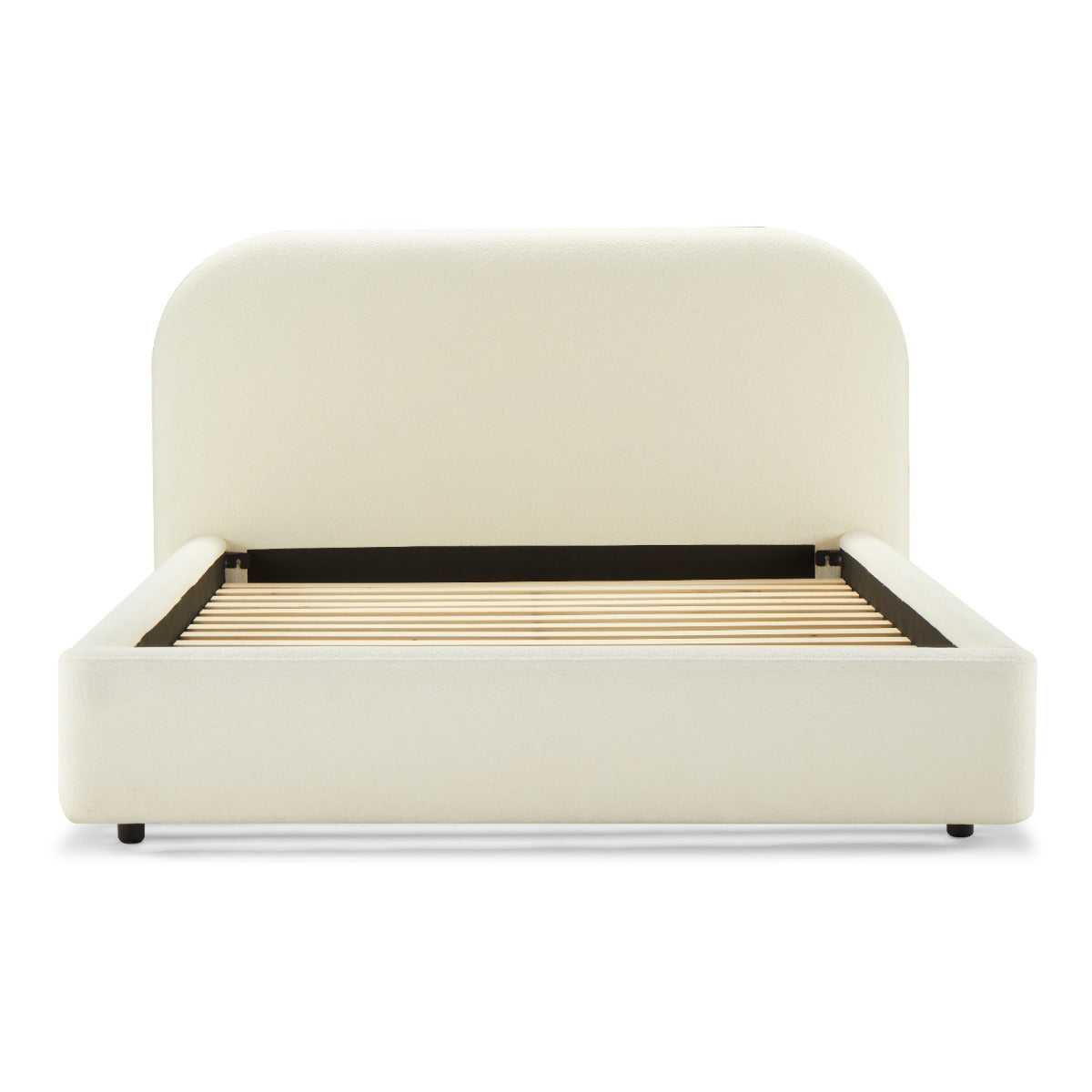 ACME Arden Upholstered Bed – side view – Lusso Furniture Miami