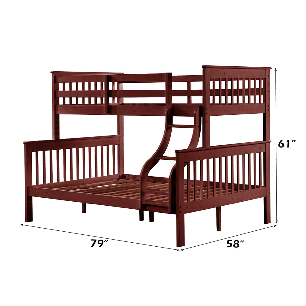 ACME Marita Bunk Bed – back view – Lusso Furniture Miami