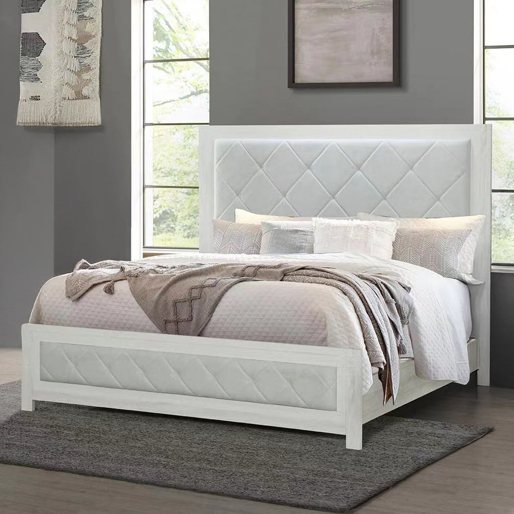 ACME Jehoram Bed – front view – Lusso Furniture Miami