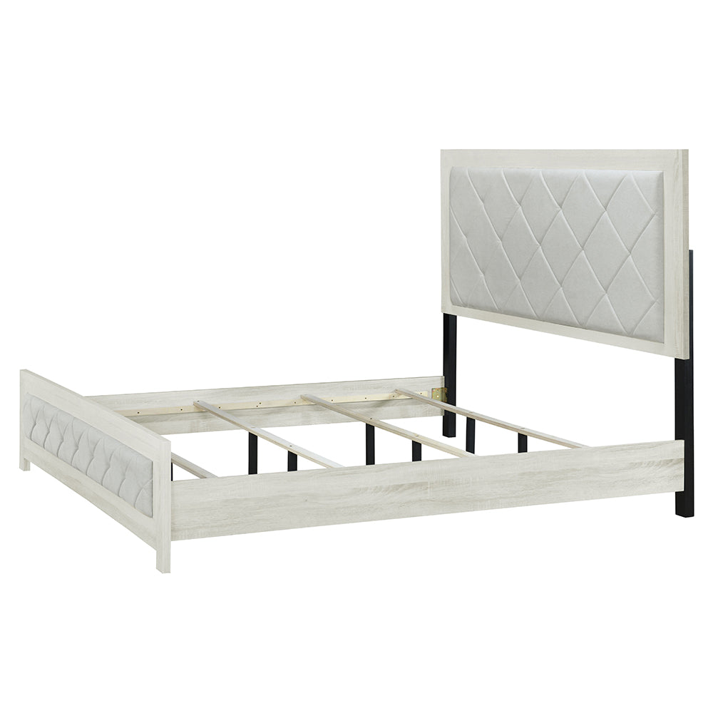 ACME Jehoram Bed – angle view – Lusso Furniture Miami