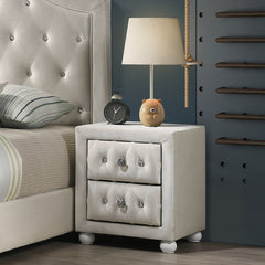 ACME Reggie Nightstand – front view – Lusso Furniture Miami