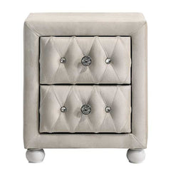ACME Reggie Nightstand – side view – Lusso Furniture Miami