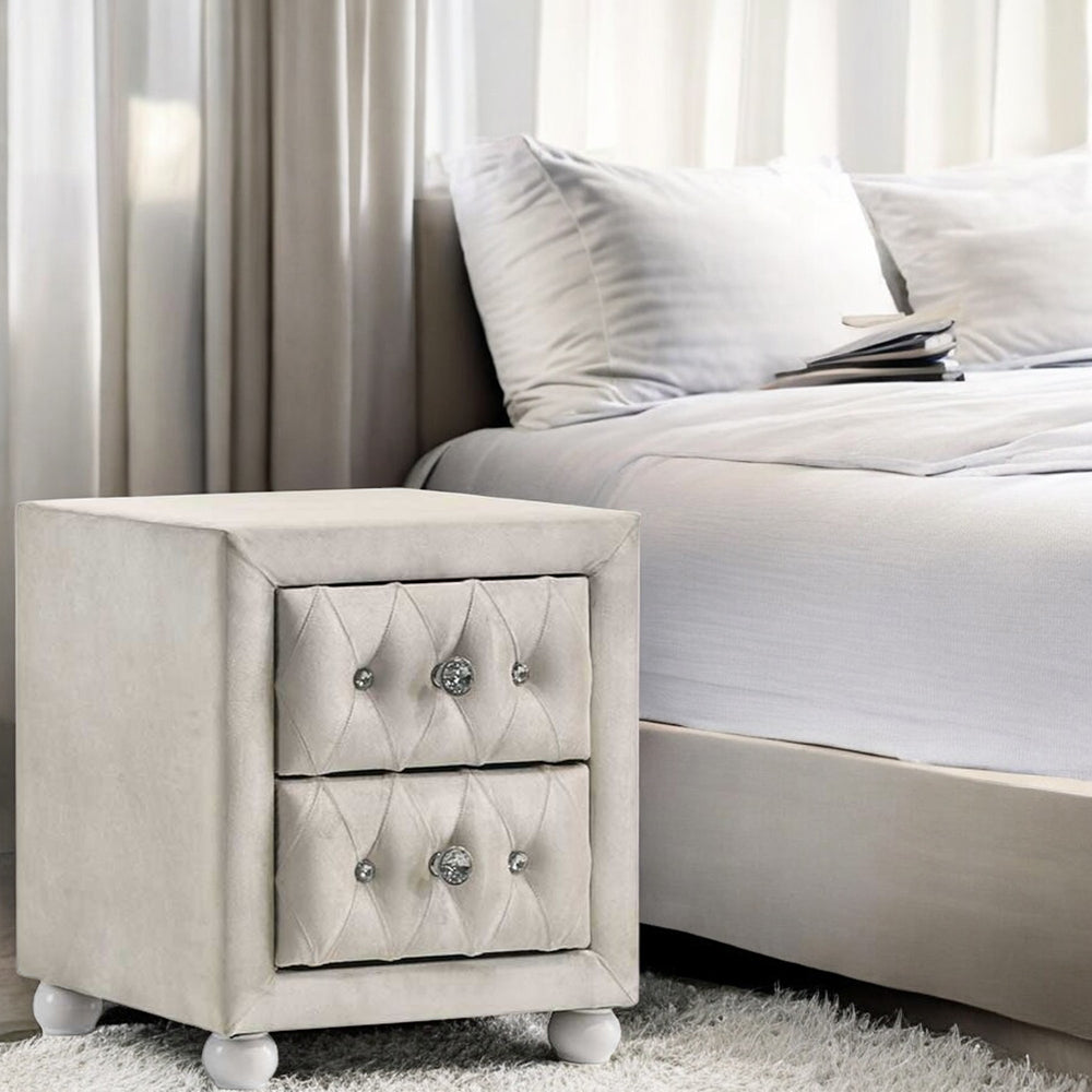 ACME Reggie Nightstand – detail – Lusso Furniture Miami