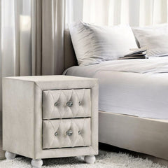 ACME Reggie Nightstand – detail – Lusso Furniture Miami