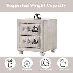 ACME Reggie Nightstand – top view – Lusso Furniture Miami
