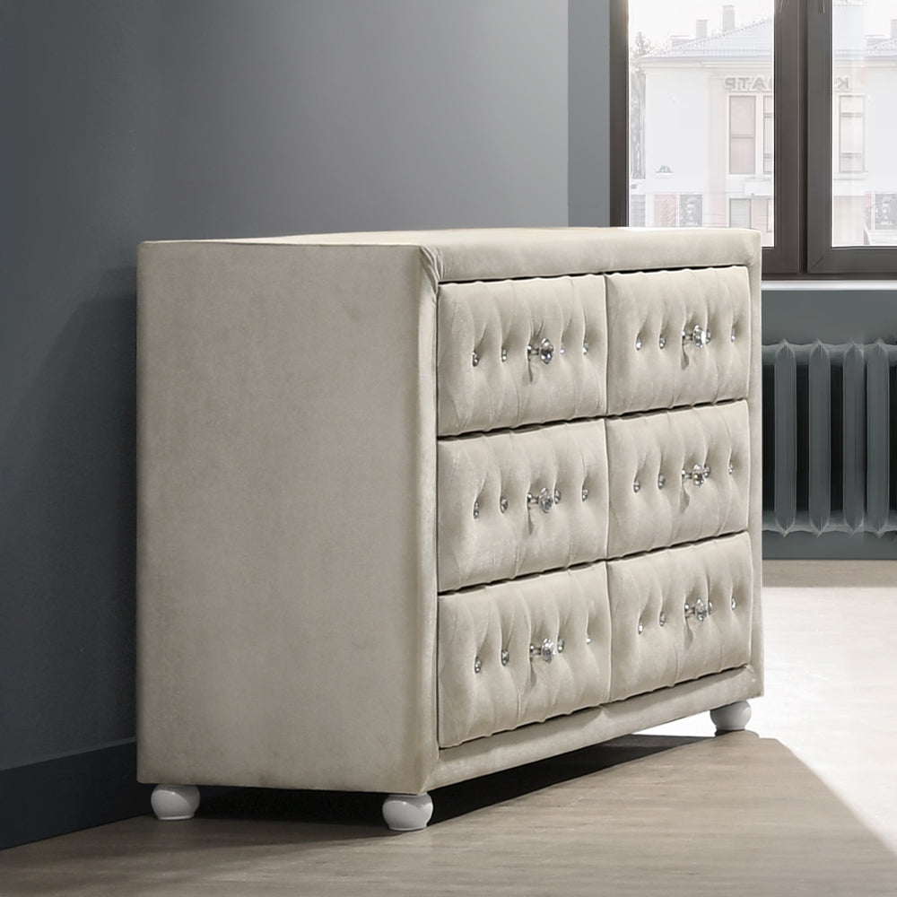 ACME Reggie Dresser – front view – Lusso Furniture Miami