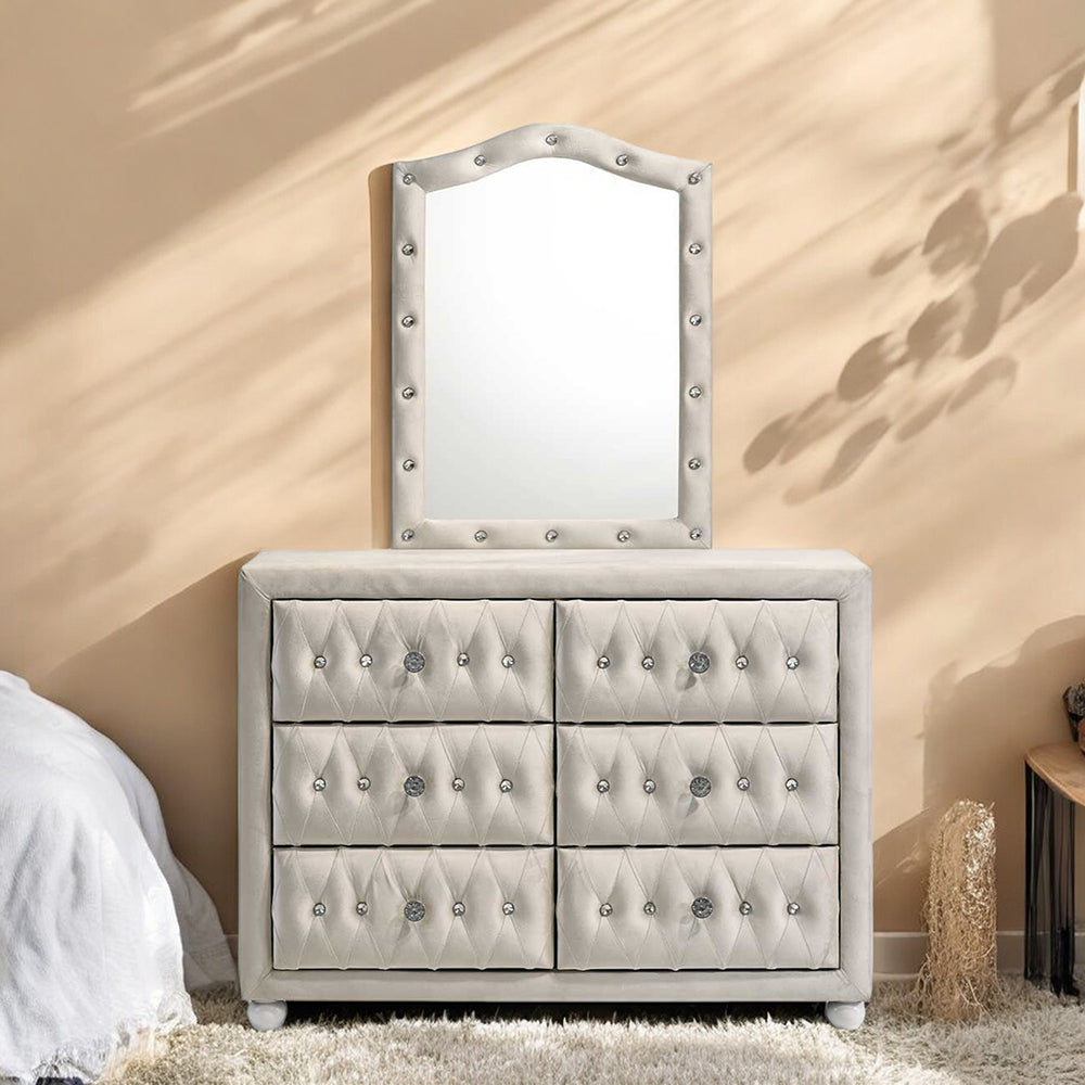 ACME Reggie Dresser – room setting – Lusso Furniture Miami