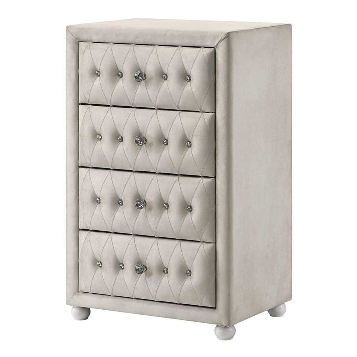 ACME Reggie Chest – angle view – Lusso Furniture Miami