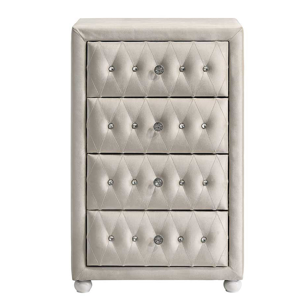 ACME Reggie Chest – side view – Lusso Furniture Miami