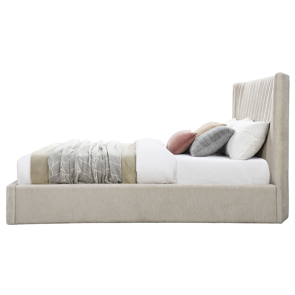 ACME Loren Upholstered Bed – finish detail – Lusso Furniture Miami