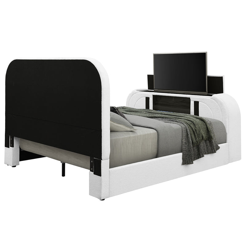 ACME Shelyn LED TV Bed-zoom-