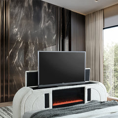 ACME Shelyn LED TV Bed – close-up – Lusso Furniture Miami