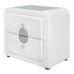 ACME Shelyn Nightstand – view 14 – Lusso Furniture Miami
