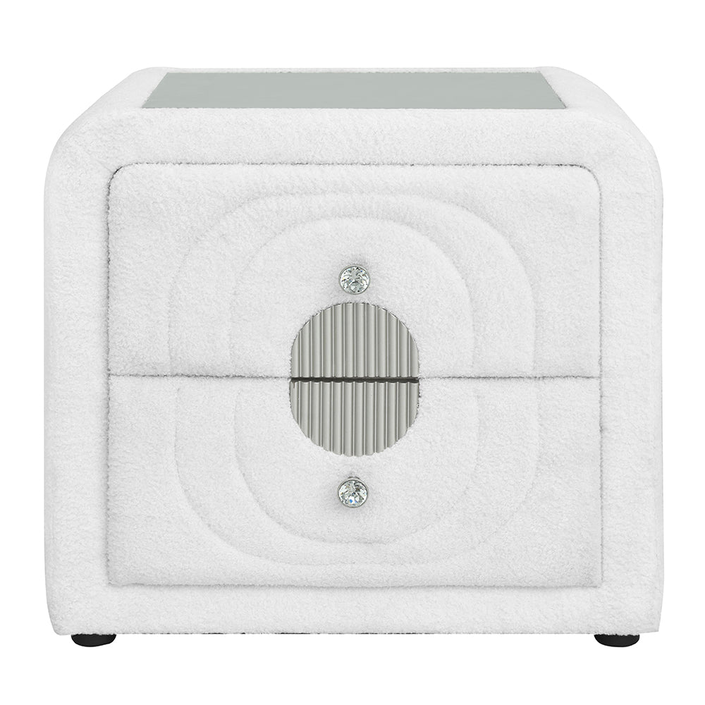 ACME Shelyn Nightstand – view 15 – Lusso Furniture Miami