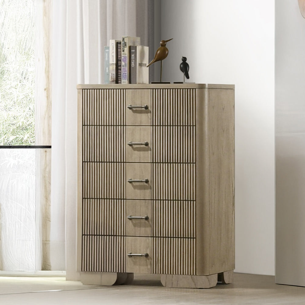 ACME Lakkari Chest – front view – Lusso Furniture Miami