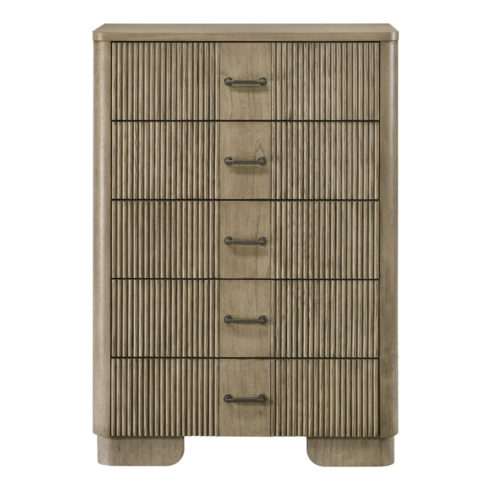 ACME Lakkari Chest – side view – Lusso Furniture Miami