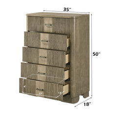 ACME Lakkari Chest – room setting – Lusso Furniture Miami