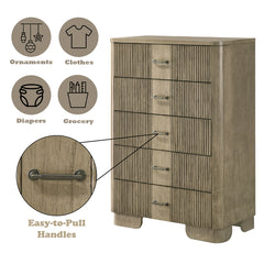 ACME Lakkari Chest – back view – Lusso Furniture Miami