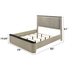 ACME Travonte Bed – view 16 – Lusso Furniture Miami