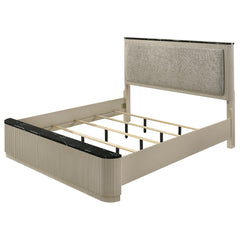 ACME Travonte Bed – side view – Lusso Furniture Miami