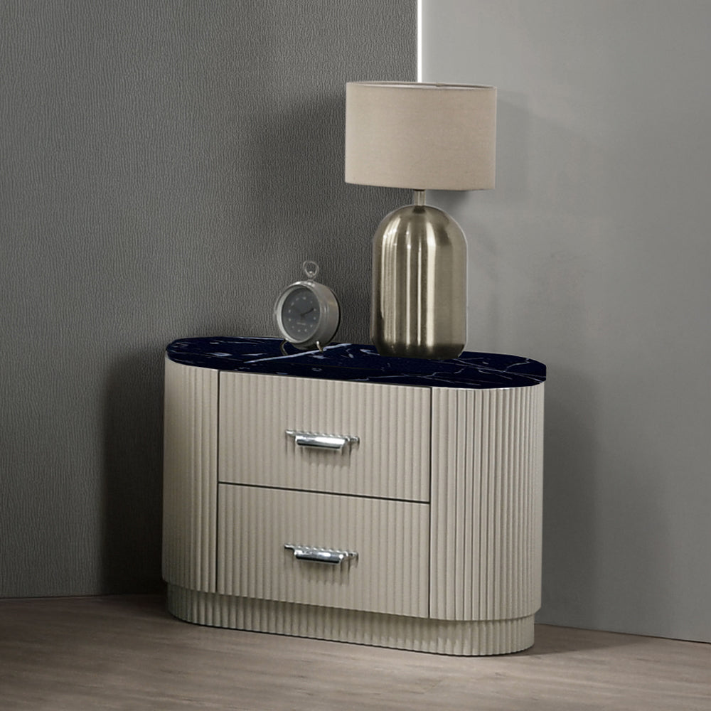 ACME Travonte Nightstand – alternate view – Lusso Furniture Miami