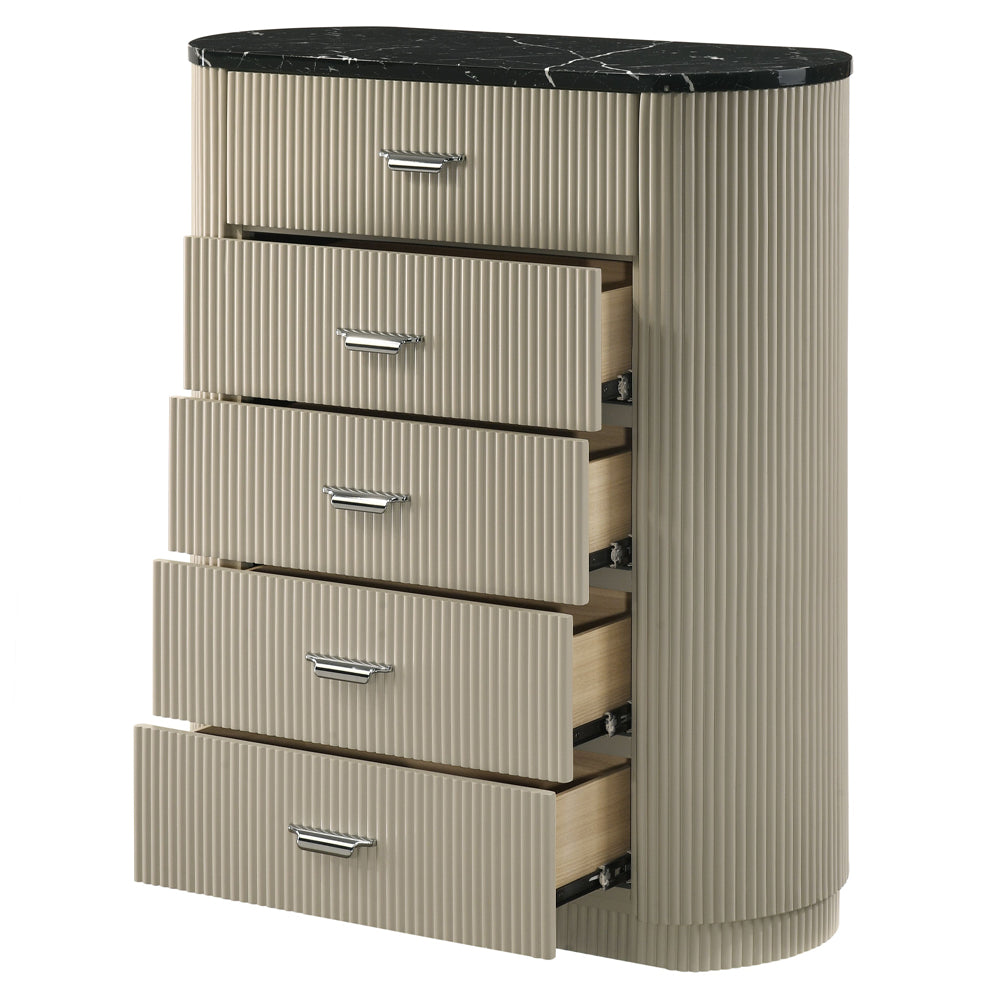 ACME Travonte Chest – room setting – Lusso Furniture Miami