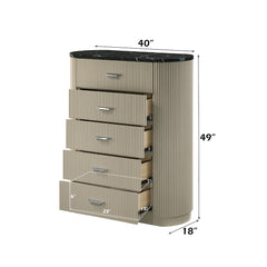 ACME Travonte Chest – back view – Lusso Furniture Miami