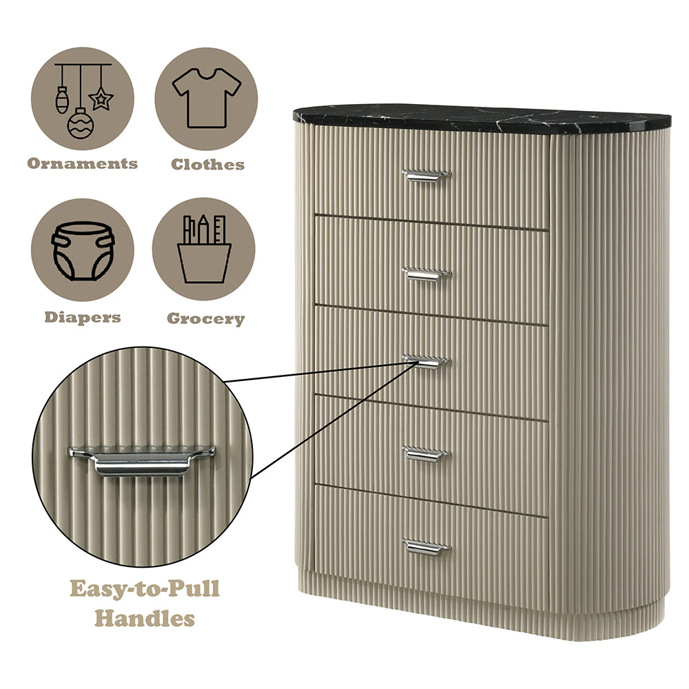 ACME Travonte Chest – top view – Lusso Furniture Miami