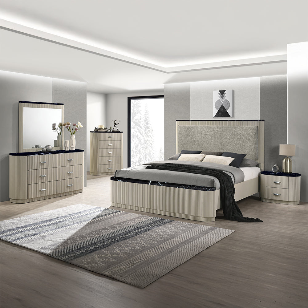 ACME Travonte Chest – angle view – Lusso Furniture Miami