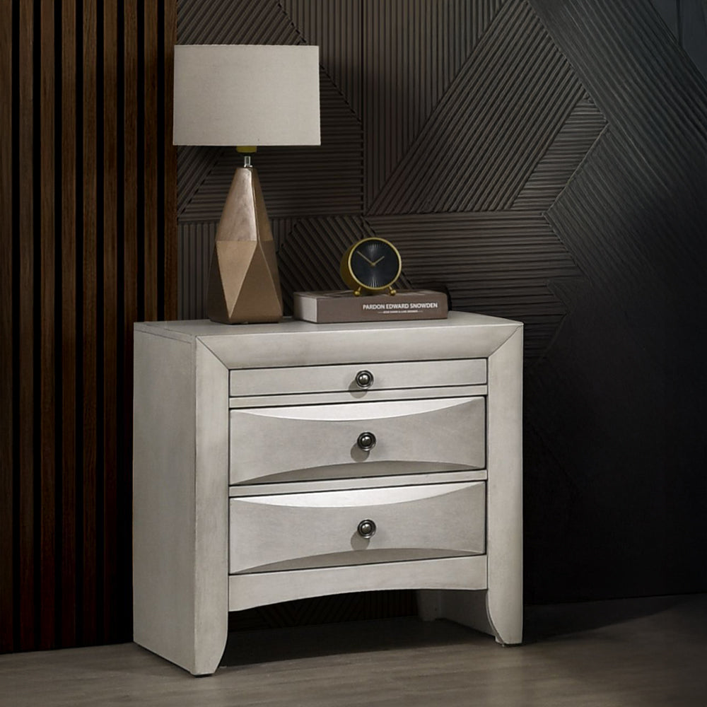 ACME Ramondi Nightstand – front view – Lusso Furniture Miami