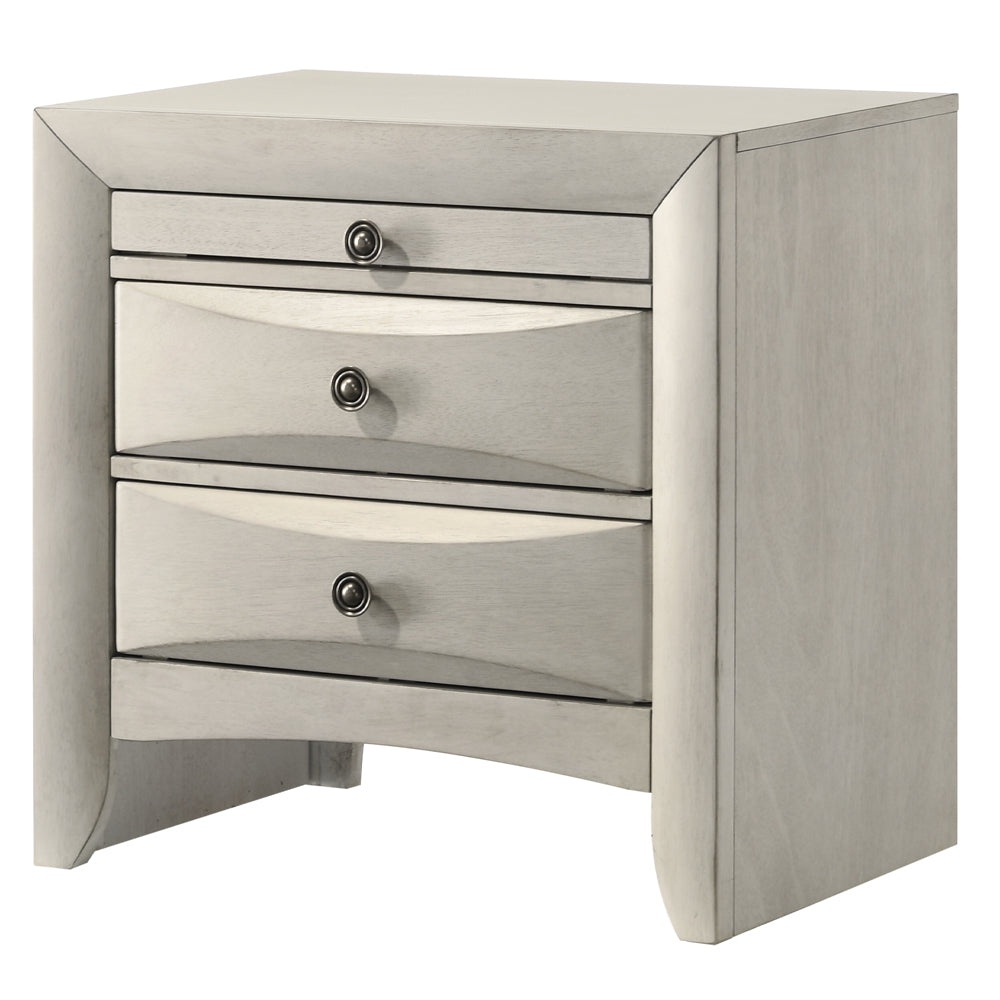ACME Ramondi Nightstand – angle view – Lusso Furniture Miami