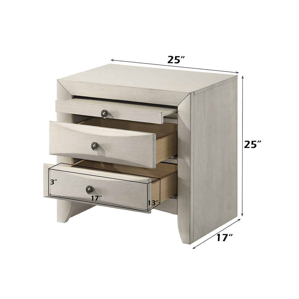 ACME Ramondi Nightstand – close-up – Lusso Furniture Miami
