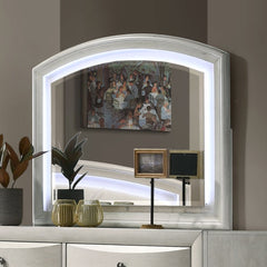 ACME Ramondi Mirror – front view – Lusso Furniture Miami