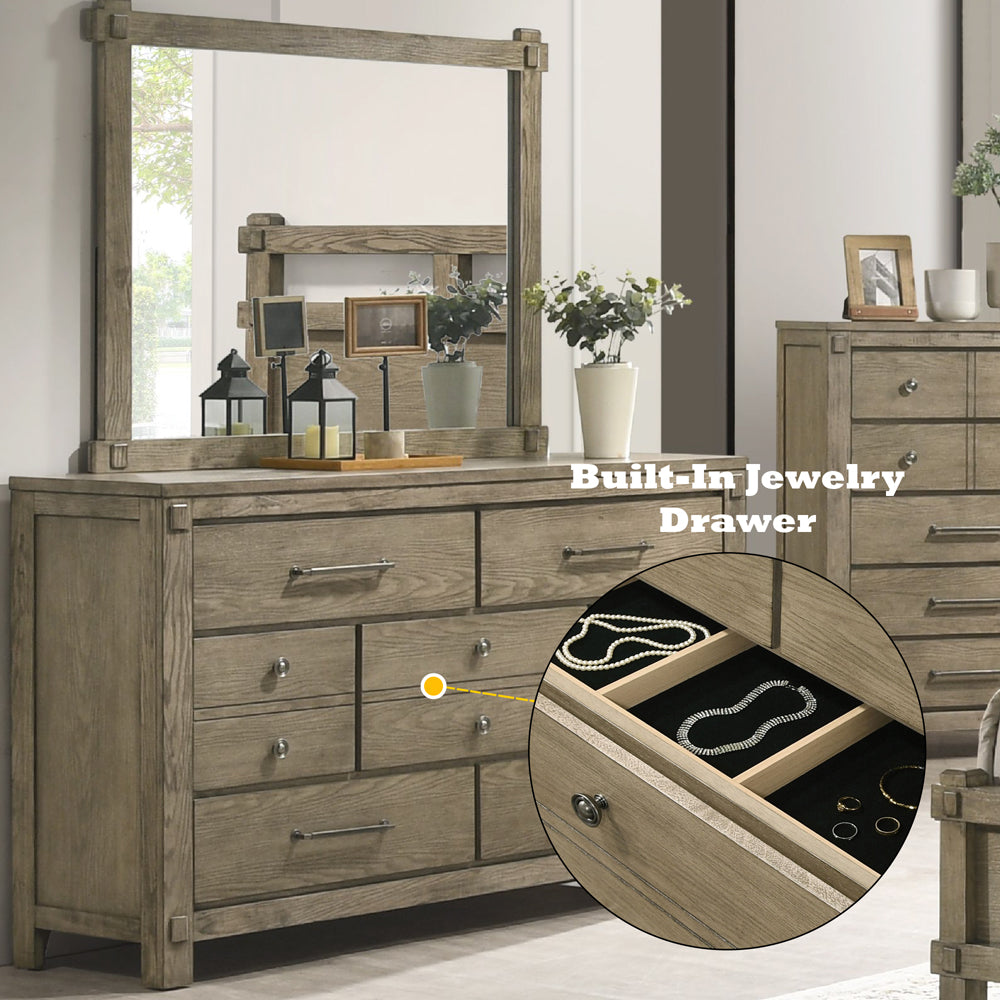 ACME Colton Dresser – close-up – Lusso Furniture Miami