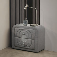 ACME Shelyn Nightstand – front view – Lusso Furniture Miami