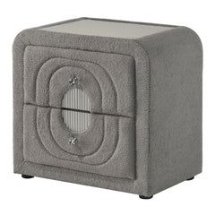 ACME Shelyn Nightstand – angle view – Lusso Furniture Miami