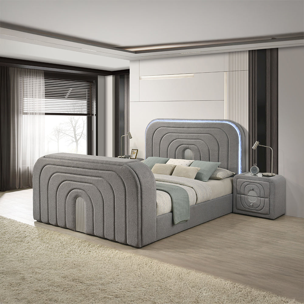 ACME Shelyn Nightstand – top view – Lusso Furniture Miami