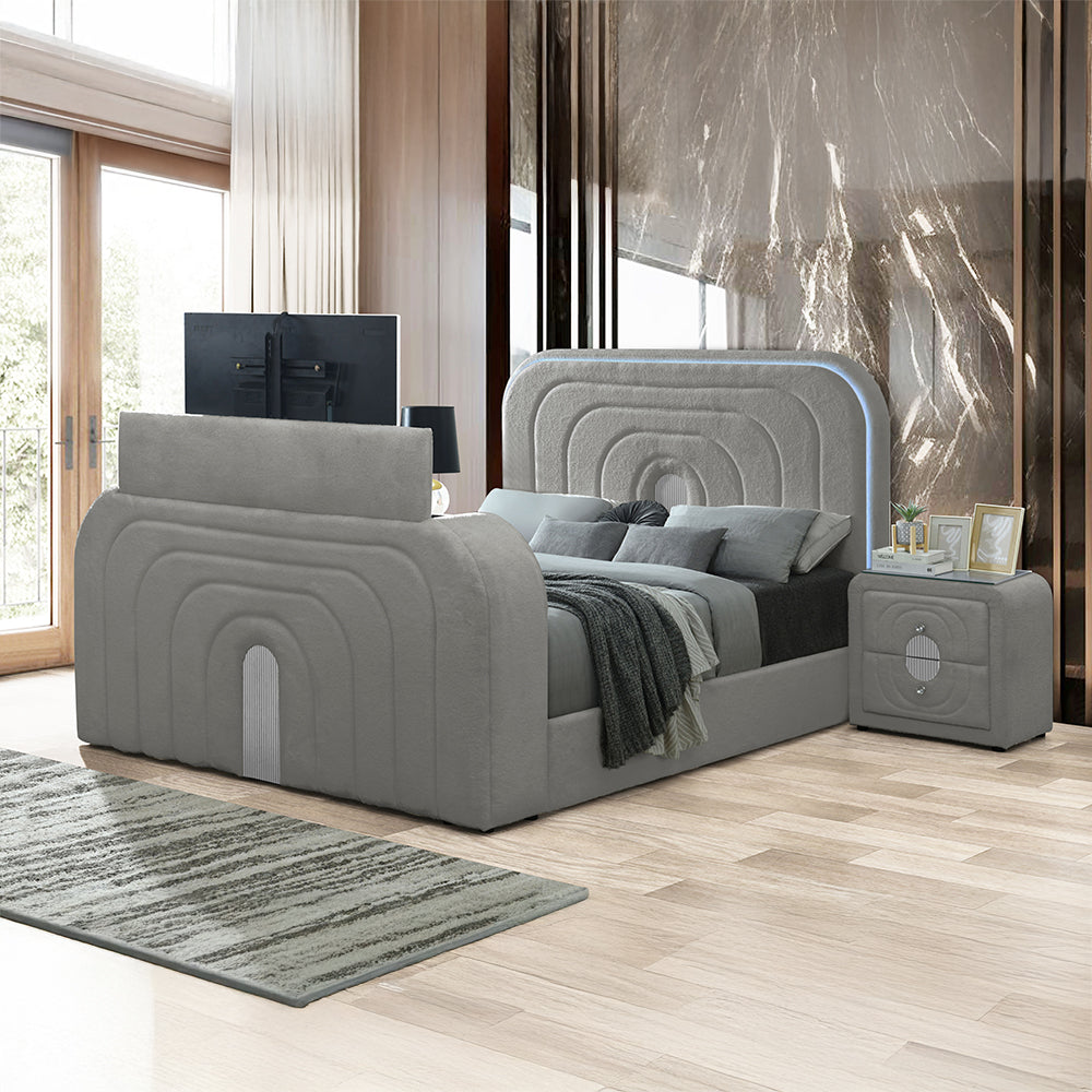 ACME Shelyn Nightstand – alternate view – Lusso Furniture Miami