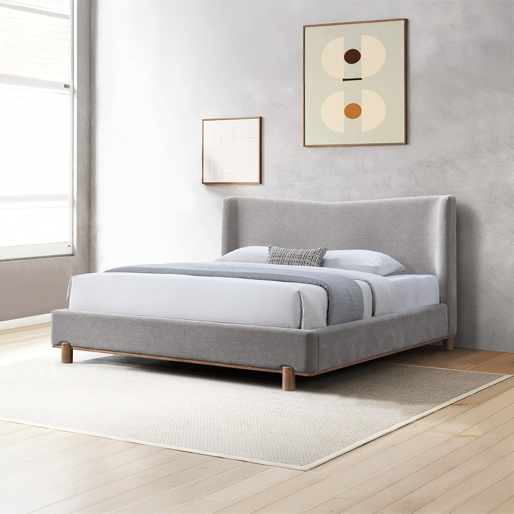 ACME Melbourne Bed – front view – Lusso Furniture Miami