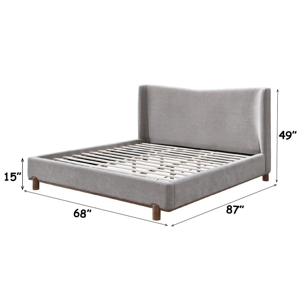ACME Melbourne Bed – back view – Lusso Furniture Miami
