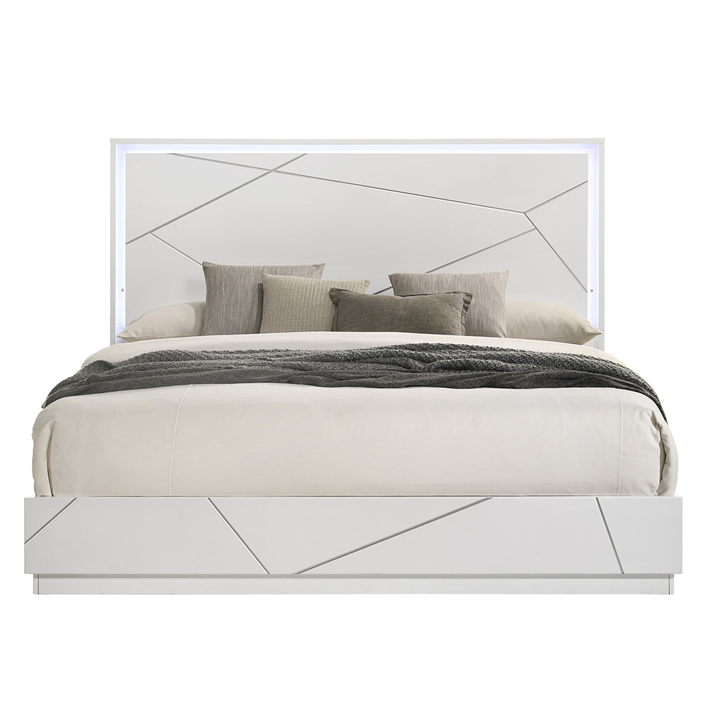 ACME Esther LED Bed – detail – Lusso Furniture Miami