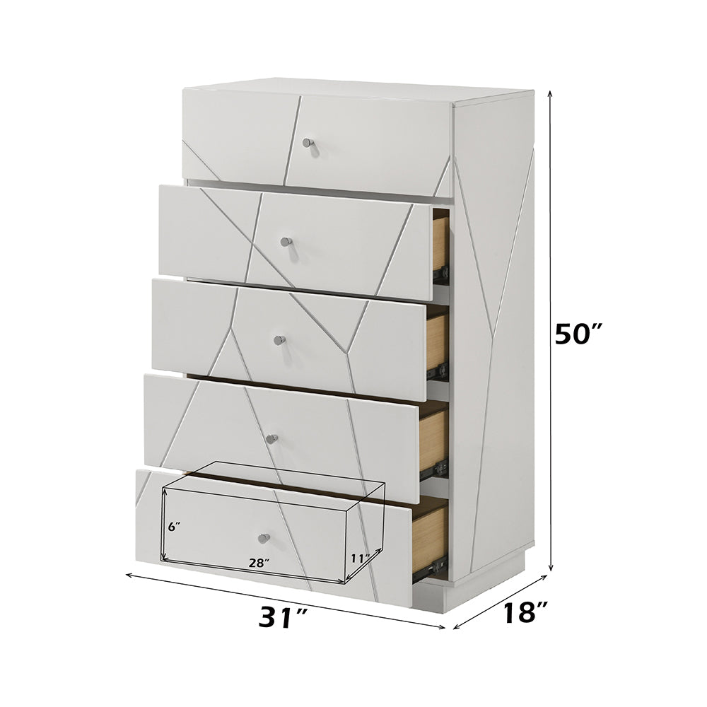 ACME Esther Chest – room setting – Lusso Furniture Miami