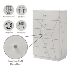 ACME Esther Chest – back view – Lusso Furniture Miami
