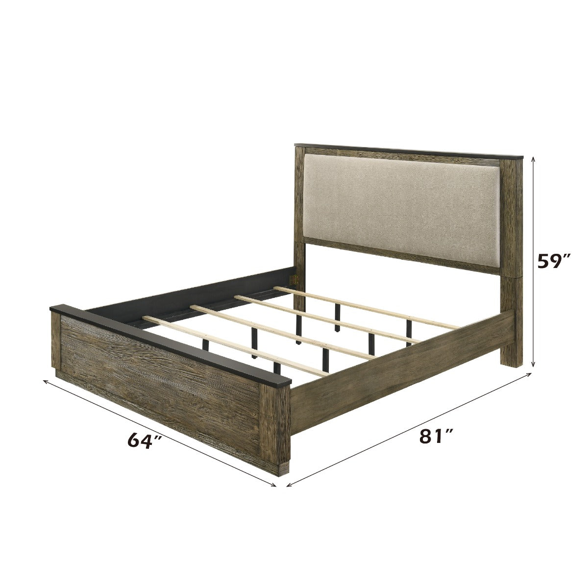 ACME Lance Bed – top view – Lusso Furniture Miami